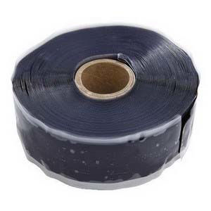 FGP-915-10H-12BL SILICONE TAPE BLACK 1" X 12YD