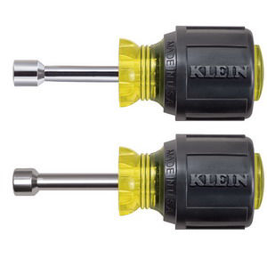 610M NUT DRIVER SET, 2 PC, MAGNETIC, STUBBY, CUSHION GRI P