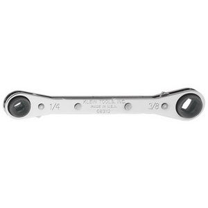 68310 REVERSIBLE RATCHETING REFRIGERATION WRENCH, 5-1/2" LONG
