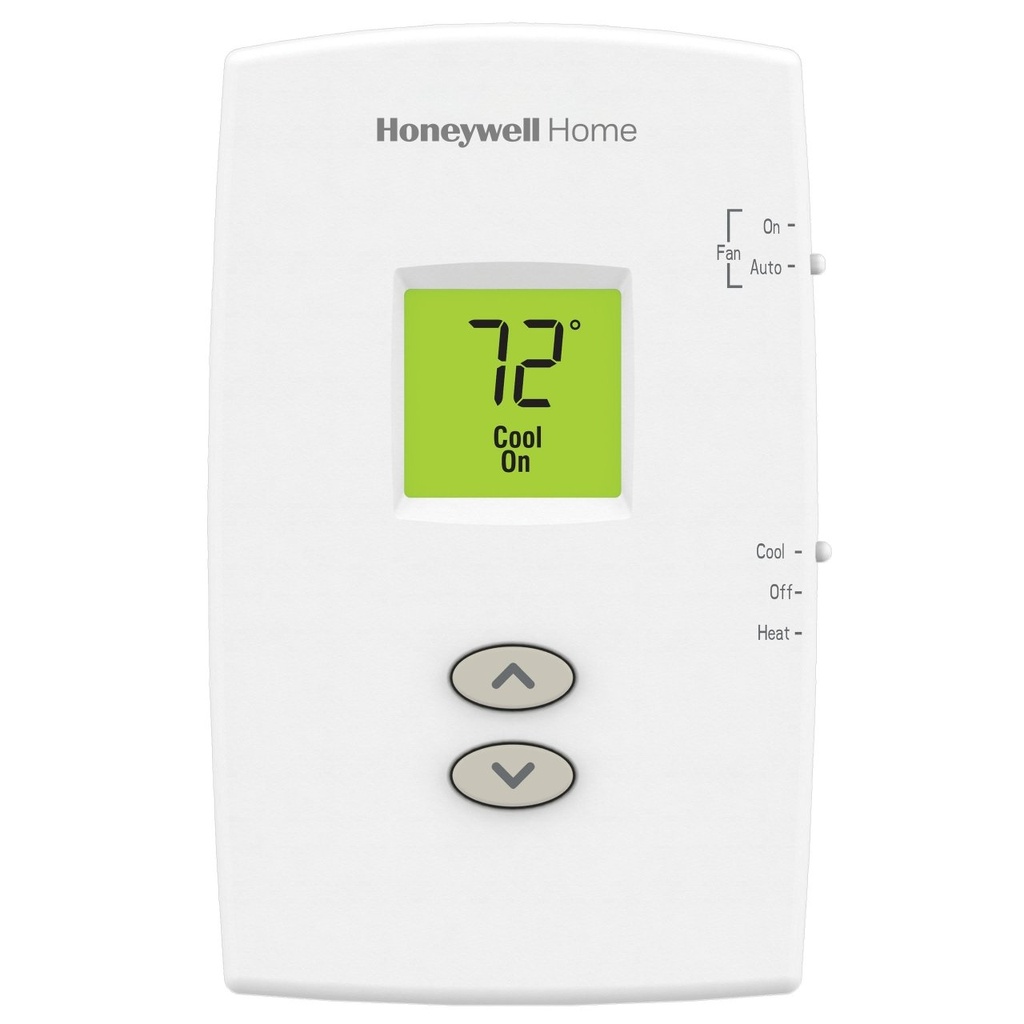 TH1100DV1000 THERMOSTAT VERTICAL NONPROGRAMMABLE DIGITAL THERMOSTAT HEAT ONLY 35-90 DEGREE