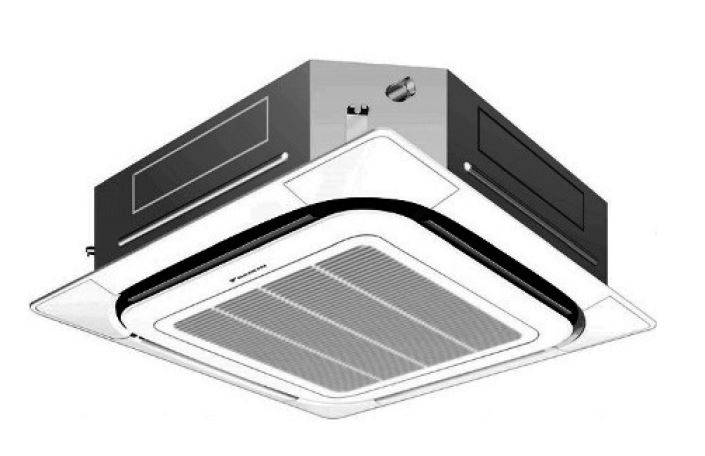 KDDP55B160-1 FRESH AIR INTAKE WITHOUT T SHAPE PIPE. MODEL FCQ