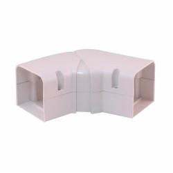 230-AFB4 4" WHITE SPEEDICHANNEL ADJUSTABLE FLAT BEND (10)