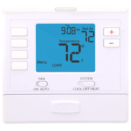 T715 PRO1 DIGITAL THERMOSTAT 2H/2C PROGRAMMABLE 7 DAY OR 5/1/1 BATTERY OR HARDWIRED (10)