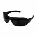 XB136 SAFETY GLASSES BRAZEAU-BLACK/SMOKE LENS