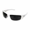 XB146 SAFETY GLASSES BRAZEAU-WHITE/SMOKE LENS
