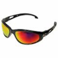 SWAP119 SAFETY GLASSES DAKURA-BLACK/AQUA PRECISION RED MIRROR LENS