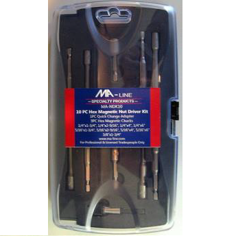 MA-NDK16 16 PIECE HEX MAGNETIC NUT DRIVER KIT