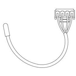 102296-01 SENSOR ASSEMBLY 48" LEAD LENGTH FOR CG "D" SERIES BOILER (50001464-005)