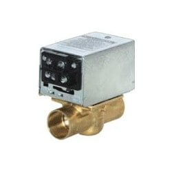 V8043F5093 3/4" SWEAT ZONE VALVE 2 WAY NORMALLY CLOSED 8 PSI MAX CLOSE OFF 300 PSI STATIC