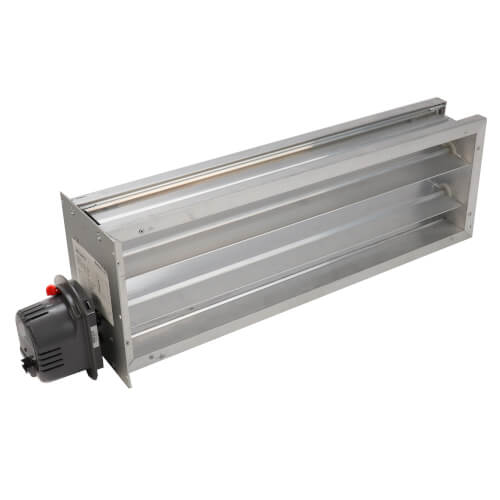 ZD24X8TZ ZONE DAMPER 24 X 8 24V SPRING OPEN MOTOR ON 8" SIDE