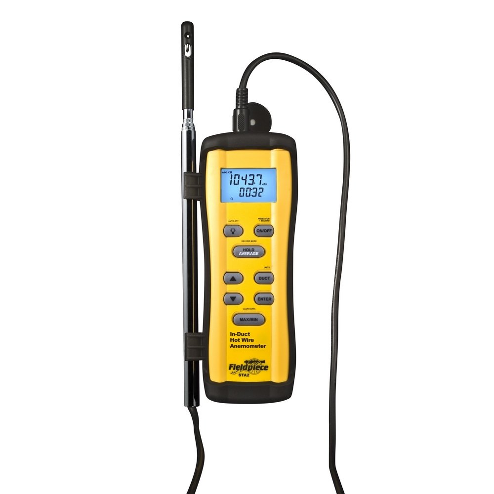 STA2 FIELDPIECE STA2 IN DUCT CFM HOT-WIRE ANEMOMETER
