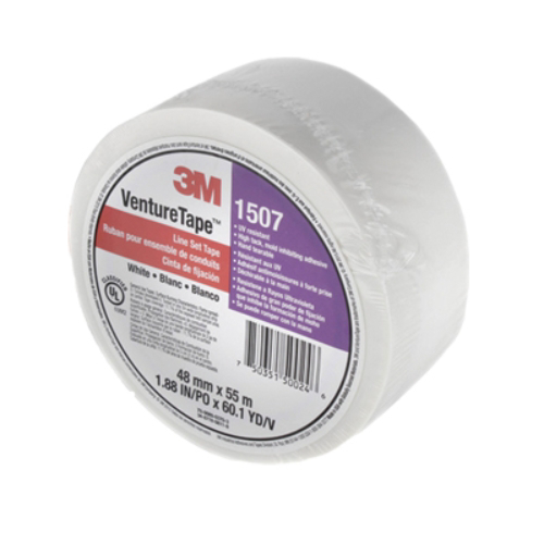 1507 WHITE LINESET TAPE (24) 2" X 60YARD UV RESISTANT