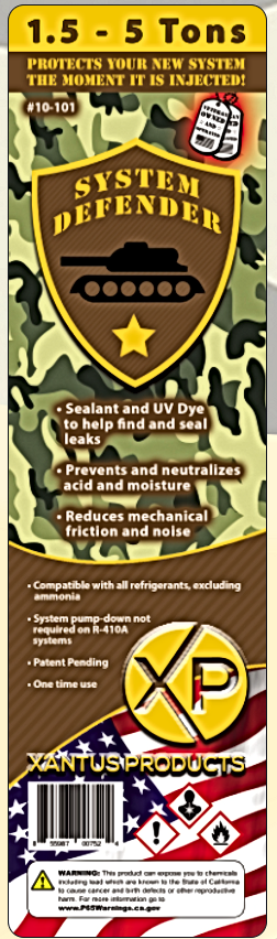 10-101 SYSTEM DEFENDER (ALL IN ONE) 1-5 TON 2 OZ DIRECT INJECT