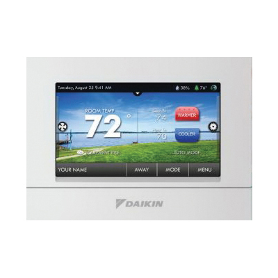 DT4273C DAIKIN COMMERCIAL TOUCHSCREEN CONTROL, WIFI, 4H/2C, HUM & DEHUM, PROG/NON, TITLE 24 COMPLIANT, G/E/HP