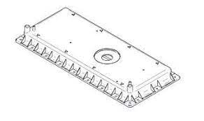 0161F00066S FRONT COVER ASSY (INCLUDES GASKET)
