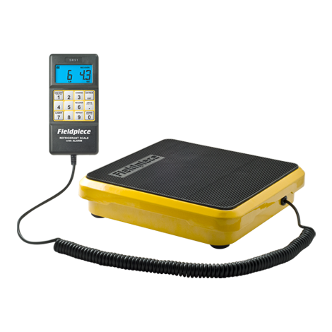 SRS1 REFRIGERANT SCALE, UP TO 110 LB, 0.25OZ INCREMENTS
