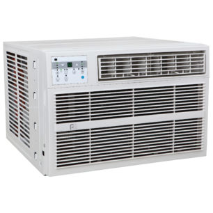 PACH12000 WINDOW AC W/HEAT 12,000 COOL 11,000 HEAT 230V 22-3/4 W 16-1/4 H 23 D