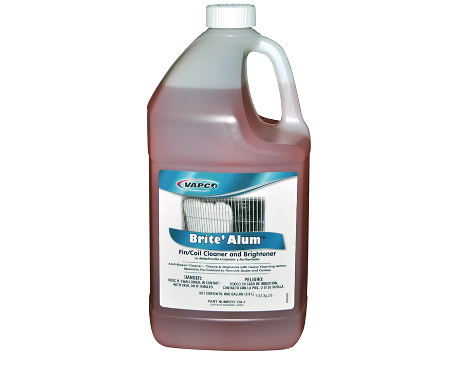 BA-5 BRITE' ALUM 5 GALLON CONDENSER COIL CLEANER (ACID BASED) (HAZMAT)