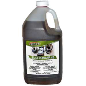SR2-1 SCALE REMOVER #2 GALLON (4) HYDROCHLORIC ACID BASED (HAZMAT)