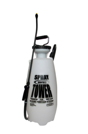 STW-3 TANK SPRAYER, CLEAR 3 GAL. ACID RESISTANT