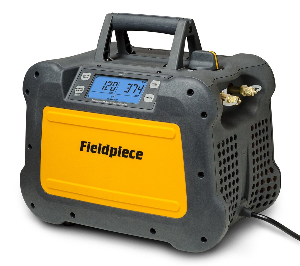 MR45 FIELDPIECE DIGITAL RECOVERY MACHINE A2L REFRIGERANT COMPATIBLE