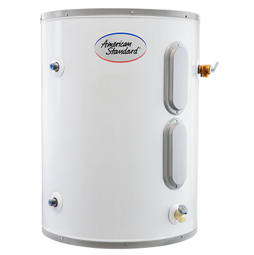 ENS40L-6 240V 4500W, AM STD WATER HEATER, 40 GALLON CAP, ELECT, RESIDENTIAL, SHORT LOW BOY 6 YEAR WARR, SIDE CONNECT
