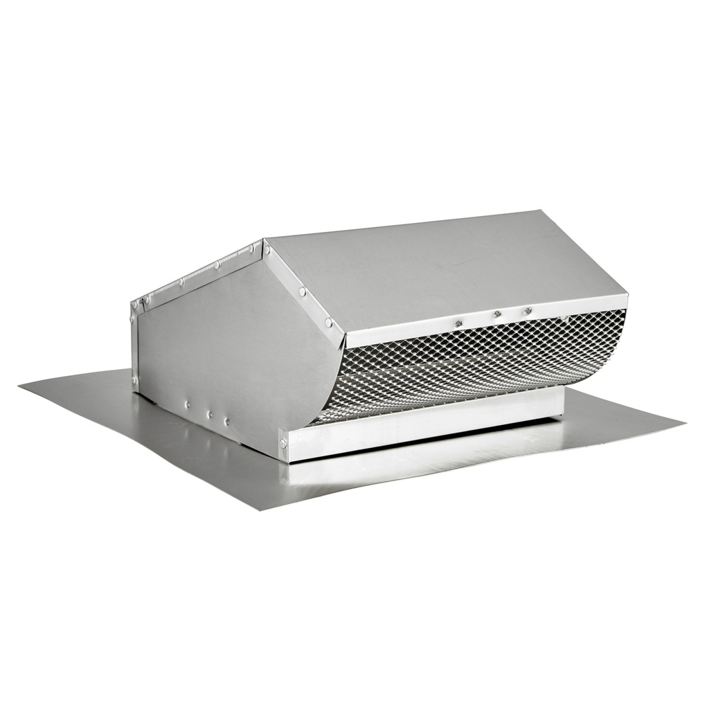 107 ALUMINUM ROOF CAP UP TO 10" 3-1/4"X10"